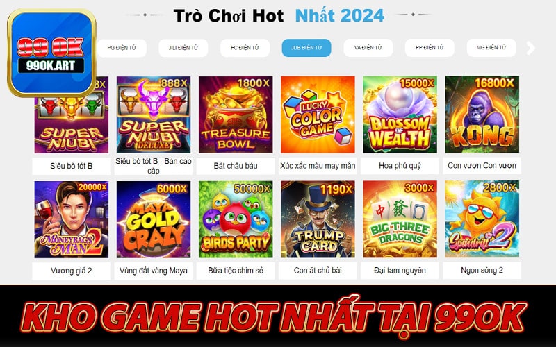 99OK - Nhà cái 99ok com bản mới nâng cấp từ 123win 8 Tổng hợp trò chơi hot tại nhà cái 99ok